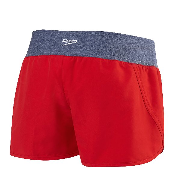 SPEEDO Guard Female Stretch Waistband Short (Red(601))